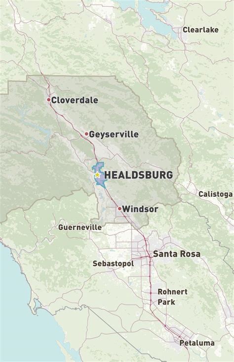 city of healdsburg maps.